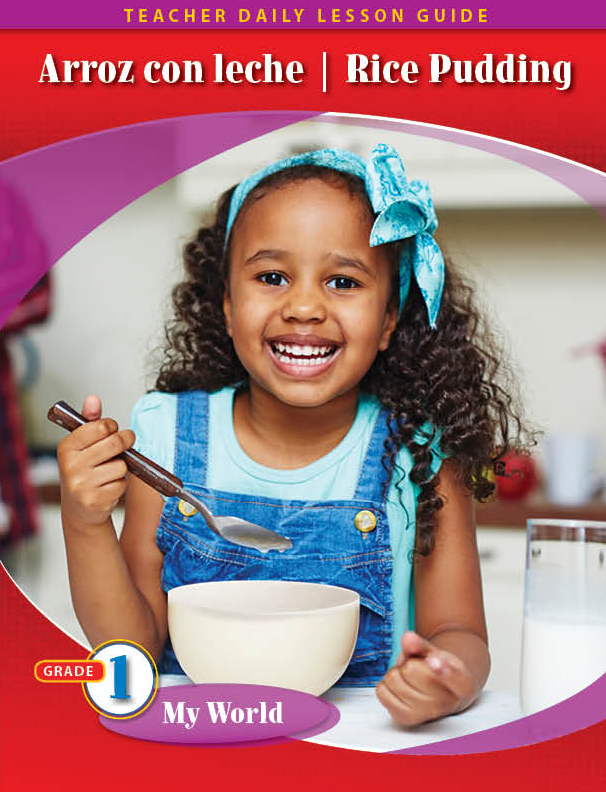 Pathways Grade 1 My World Unit: Arroz con Leche/Rice Pudding Daily Lesson Guide + 5 Year License