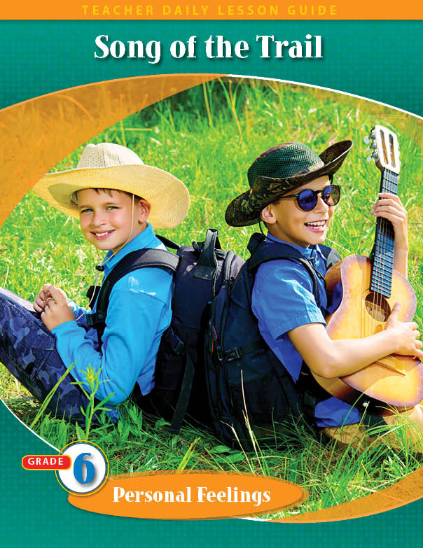 Pathways2.0 Grade 6 Personal Feelings Unit: Songs of the Trail Daily Lesson Guide + 5 Year License